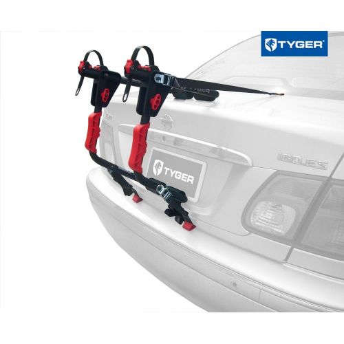  [아마존베스트]Tyger Auto TG-RK1B204B Deluxe Black 1-Bike Trunk Mount Bicycle Carrier Rack. (Compatible with Most Sedans/Hatchbacks/Minivans and SUVs.)