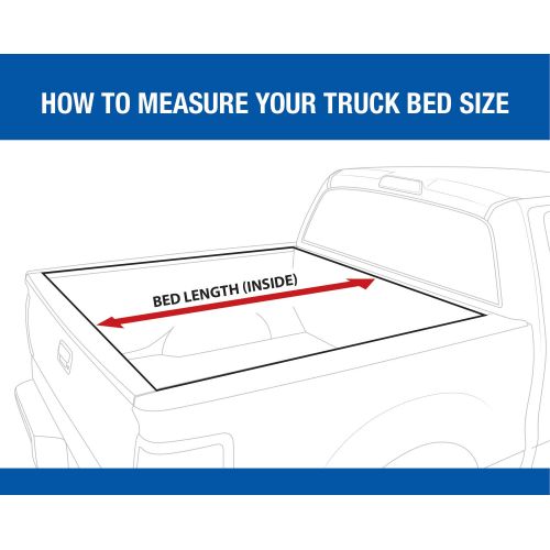  Tyger Auto T3 Tri-Fold Truck Bed Tonneau Cover TG-BC3T1530 works with 2016-2018 Toyota Tacoma | Fleetside 5 Bed | For models with or without the Deckrail System