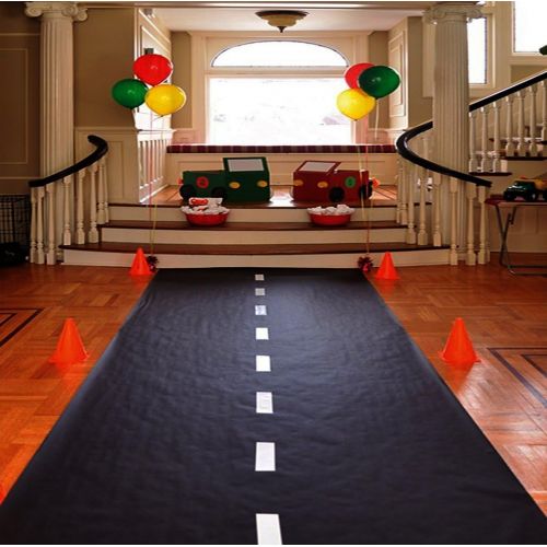  Tytroy Racetrack Floor Runner Race Car Theme Party Decoration (1pc)