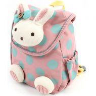 Tzou Pumud 3d Animal Rabbit Anti-lost Baby Backpack Toddler Kids School Bag (Pink)