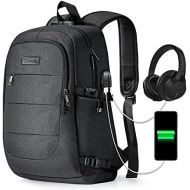 [아마존베스트]Tzowla Travel Laptop Backpack Water Resistant Anti-Theft Bag with USB Charging Port and Lock 14/15.6 Inch Computer Business Backpacks for Women Men College School Student Gift,Bookbag Cas