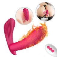 Tzteed Wireless Remote Massager,10 Silent Vibration Modes and Skin-Friendly Silicone, USB Rechargeable...