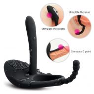 Tzteed Vibrating Male Wand Massager Rechargeable Back Neck Shoulder Relaxation Massaging with...