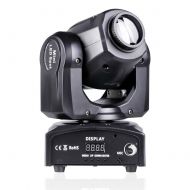 U`King 50W LED Moving Head Light Spot 4 Color Gobos Light with DJ Disco Party by Stage Lighting