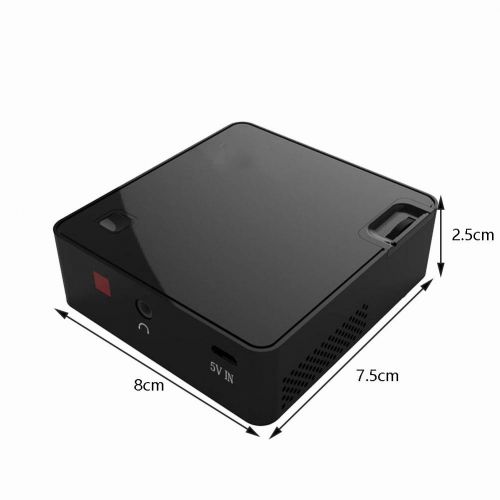  U|R Home Projector Mini Portable Projector, led 1080P HD Projection, Suitable for FamilyCinemaParty