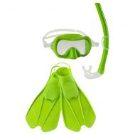 U Speedo Kids Sea Seeker Mask Snorkel Fin Set