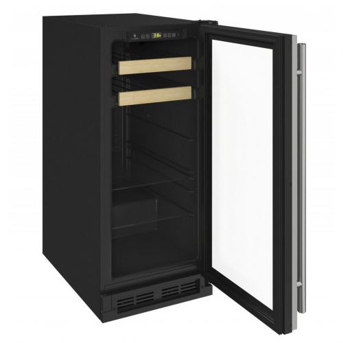  U-Line 15-inch Reversible Hinge Integrated 115v Beverage Center with Framed Door by U-Line