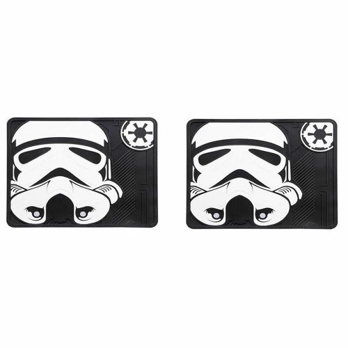  U.A.A. INC. 7pc Star Wars Stormtrooper Car Truck Seat Covers Floor Mats Steering Wheel Cover