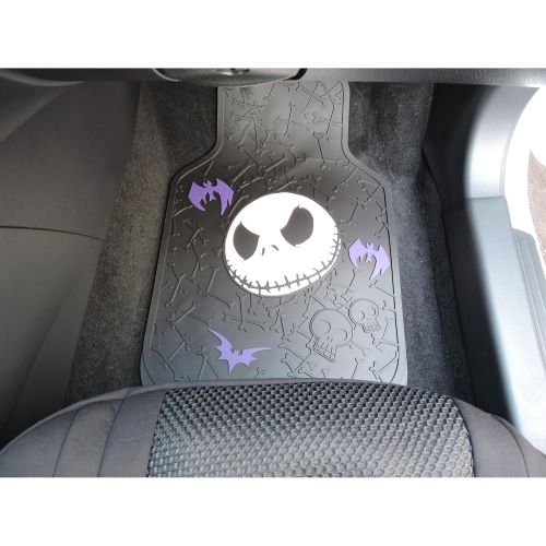  U.A.A. INC. Nightmare Before Christmas Jack Skellington Graveyard Zombie NBC Front Floor Mats