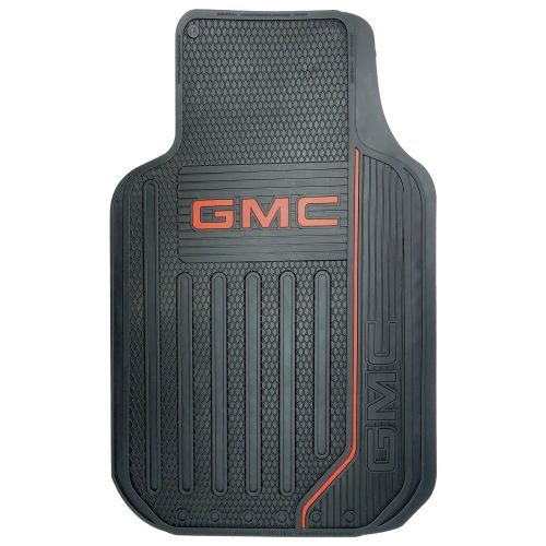  U.A.A. INC. GMC Logo Elite Series Front & Rear Car Truck SUV Seat Rubber Floor Mats