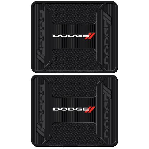  U.A.A. INC. Dodge Ram Elite Series Front & Rear Car Truck SUV Seat Rubber Floor Mats