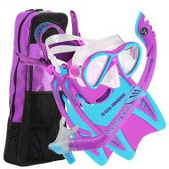 U.S. Divers Youth Flare Jr Silicone Snorkeling Set