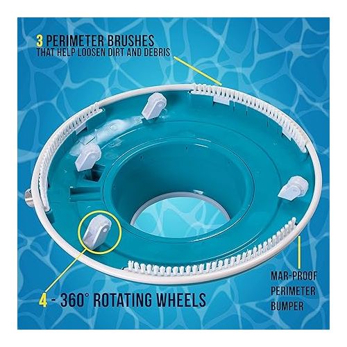  U.S. Pool Supply Professional Swimming Pool Leaf Terminator Vacuum - 15