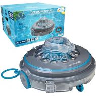 U.S. Pool Supply Octopus Pro Max Cordless Robotic Pool Vacuum Cleaner - Lasts 75 Mins, Powerful Suction, Dual Filtering, Cleans Removes Leaves Debris - Flat Above-Ground, Small In-Ground, Rechargeable