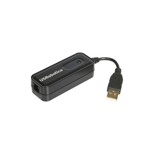  US ROBOTICS - BRANDED DESKTOP U.S. Robotics 56K* USB Softmodem - USB - 1 x Modem (RJ-11) - 56 kbits