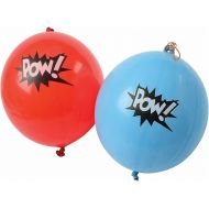 U.S. Toy Superhero PUNCHBALLS - super hero party favors and toys (24 PC PARTY PACK)