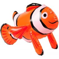 U.S. Toy Inflatable Toy Clown Fish