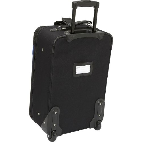 U.S. Traveler U.S Traveler New Yorker Lightweight Expandable Rolling Luggage 4-Piece Suitcases Sets - Royal Blue