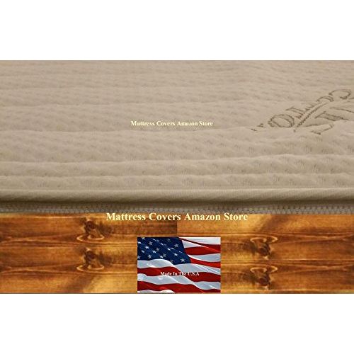  U.S. Water, Aqua Fusion, Calesco California King semi waveless waterbed mattress with zipper cover & Heater