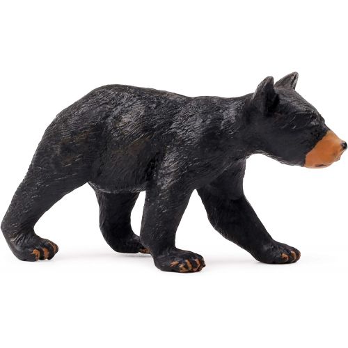 UANDME Forest Animals Figures, Woodland Creatures Figurines, Miniature Toys Cake Toppers (Deer Family, Wolf Beaver, Bear Cub)