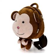 UAZNegozio Cartoon Cute Animal Plush Toddler Backpack Children Mini Schoolbag for Kids Age 1-5 Years