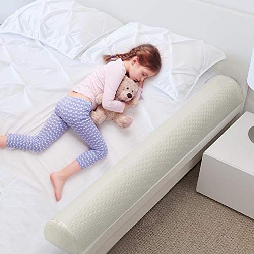  [아마존베스트]UBBCARE Memory Foam Toddlers Bed Rails Guard Bumpers Soft Portable Toddler Bed Safety Long Bedside Pillow Pads for Crib Kids Twin Baby Elderly with Machine Washable Cover 1 PC