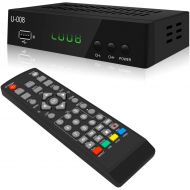 [아마존베스트]Analog to Digital TV Converter Box - UBISHENG U-008 Set-Top Box/ TV Box/ ATSC Tuner for 1080P HDTV with TV Tuner, 7-Day EPG, PVR Recording&Playback, Channel 3/4, HDMI&USB, Media Pl