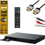NEEGO Sony UBPX800 Streaming 4K Ultra HD 3D Hi-Res Audio Wi-Fi And Bluetooth Built-In Blu-ray Player With A 4K HDMI Cable And Remote Control- Black