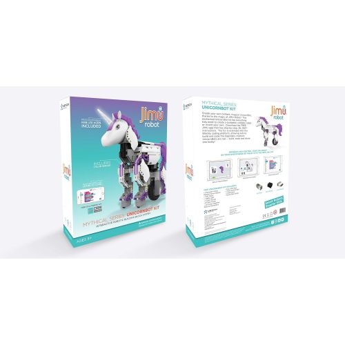  [아마존베스트]UBTECH Mythical Series: Unicornbot Kit-App-Enabled Building & Coding Stem Learning Kit