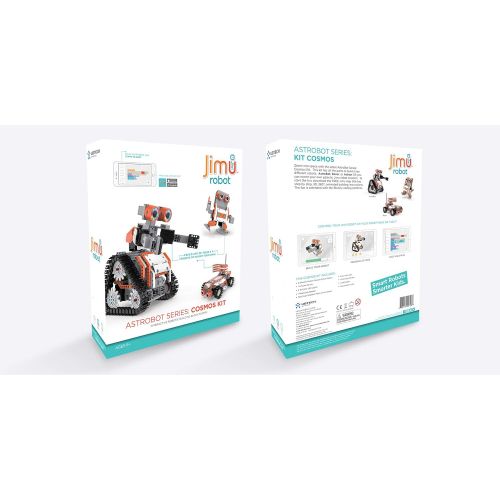  UBTECH JIMU Robot Astrobot Series: Cosmos Kit  App-Enabled Building and Coding STEM Learning Kit (387 Parts and Connectors)