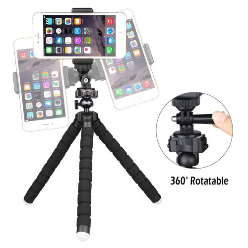  UBeesize Tripod S, Premium Phone Tripod, Flexible Tripod with Wireless Remote Shutter, Compatible with iPhone/Android Samsung, Mini Tripod Stand Holder for Camera GoPro/Mobile Cell