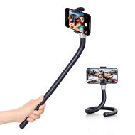 UBeesize 21 Flexible Selfie Stick, Handheld Bendable Smartphone Monopod Stand for iPhone X & Samsung Moblie Phone
