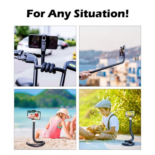  UBeesize 21 Flexible Selfie Stick, Handheld Bendable Smartphone Monopod Stand for iPhone X & Samsung Moblie Phone