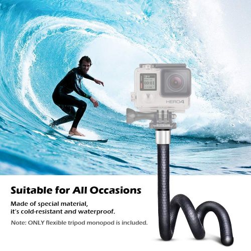  UBeesize 21 Flexible Selfie Stick, Handheld Bendable Smartphone Monopod Stand for iPhone X & Samsung Moblie Phone