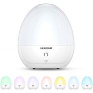 UCAREAIR Cool Mist Humidifier  Humidifier for Bedroom, Quiet Mist Humidifier, 7 LED Color for Night Light,High Low Mist, Waterless Auto-off, Baby Kids Nursery, 2L Tank, Filterless Humidifi