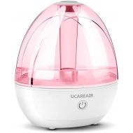 UCAREAIR Cool Mist Humidifier-Humidifier for Baby Bedroom, Super Quiet Mist Humidifier with High Low Mist, Waterless Auto-off, Night Light, 2L Capacity, Filterless Humidifiers for home offi