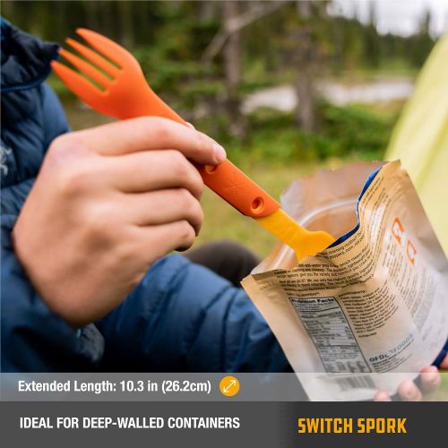  [아마존베스트]UCO Switch Spork 2-Piece Integrated Camping Utensil Set