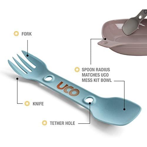  [아마존베스트]UCO Utility Spork 3-in-1 Combo Spoon