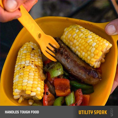  [아마존베스트]UCO Utility Spork 3-in-1 Combo Spoon