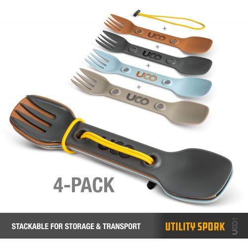  [아마존베스트]UCO Utility Spork 3-in-1 Combo Spoon