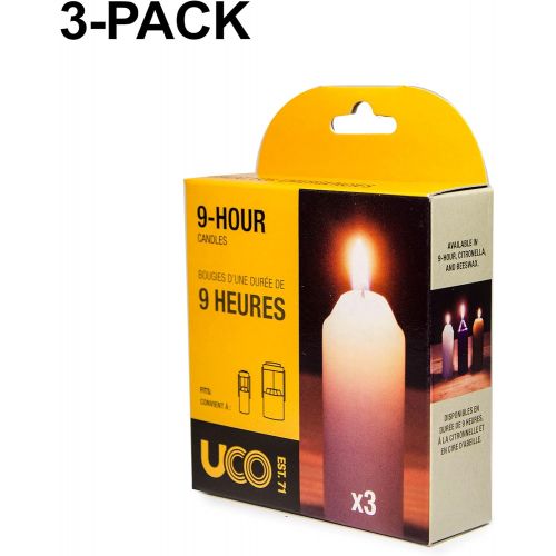  [아마존베스트]UCO 9-Hour White Candles for UCO Candle Lanterns and Emergency Preparedness