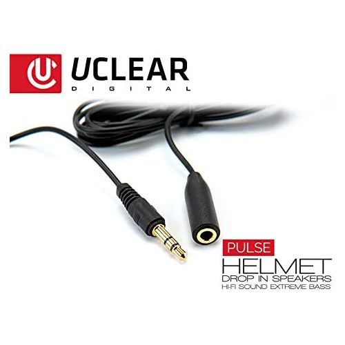  [아마존베스트]UClear Digital Pulse Wired Drop-in High Definition Helmet Speakers