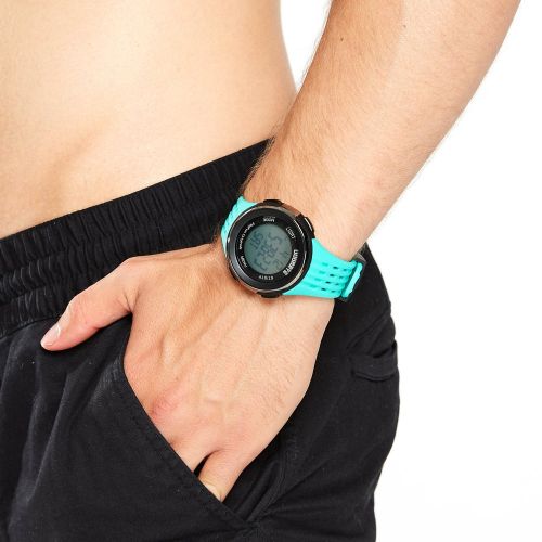  UDOARTS HRM with Pedometer- Heart Rate Monitor & Chest Strap 2&Pack of 5 Batteries &Screwdriver