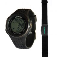 UDOARTS HRM with Pedometer- Heart Rate Monitor & Chest Strap 2&Pack of 5 Batteries &Screwdriver