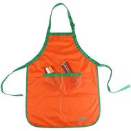 [아마존베스트]UEETEK Children Kids Waterproof Art Craft Smock Apron for DIY Painting Drawing with Sleevelet(Orange)