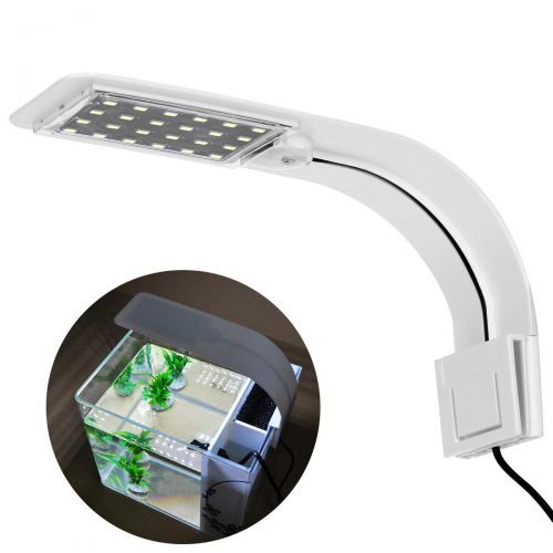  [아마존 핫딜]  [아마존핫딜]UEETEK LED Aquarium Licht Pflanzen wachsen Beleuchtung Kreative Clip-on Lampe mit EU-Stecker (Blaues weisses Licht)