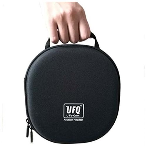  [아마존베스트]-Service-Informationen UFQ AV Mike-2 Aviation Headset Microphone Suitable for Bose QC25 QC35 Sony MDR 1000X Including Headset Bag Also with MP3 Input Similar to U Fly Mike