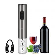 UFire Electric Automatic Wine Opener with Foil Cutter, Convenient Tool for Having a Drink, Easy Life, Silver