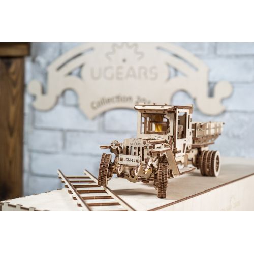  UGEARS 3D Self Propelled Wooden Model UGM 11 Truck