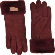 UGG Womens Turn Cuff Water Resistant Sheepskin Gloves Port MD